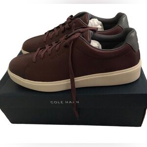 New Cole Haan Traveler's Sneaker Bloodstone/Birch US12M C37494 Grand 360 design